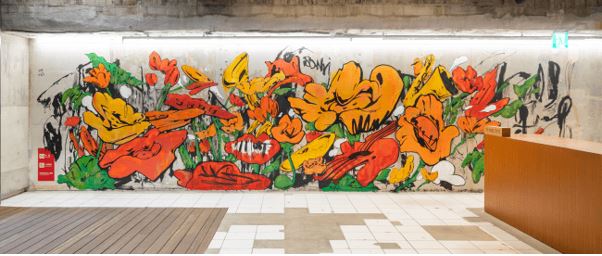 ART IN THE PARK墙画艺术展