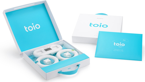 toio创意机器人包装设计