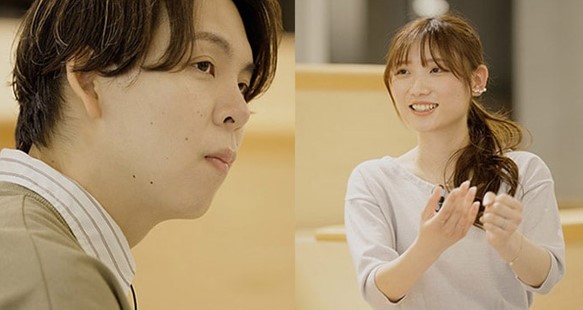 （左）高泽（数字生活内容创作者）（右）北泽（索尼）