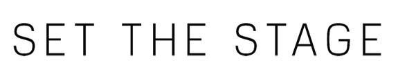 “SET THE STAGE” Logo