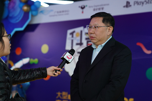 范宏军馆长接受广州电视台采访