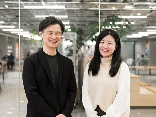 左:新林英二 索尼音乐解决方案公司(SMS)知识产权业务推进部 右:马雪潼,索尼集团公司 业务发展办公室