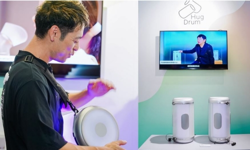 抱抱鼓在Sony Expo 2024@BilibiliWorld悠如音乐（YURU MUSIC）体验区展出