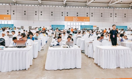 NOC “创索未来”赛项比赛现场