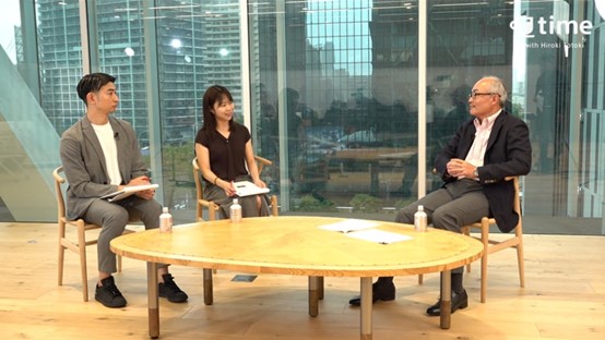 左起分别为沼田嶺一、春名薰、十时裕树（来自“T time”在线广播）