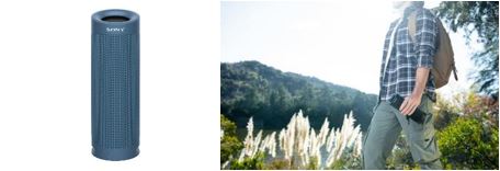 索尼防水重低音无线扬声器SRS-XB23