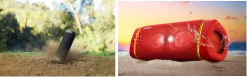 索尼防水重低音无线扬声器SRS-XB23和SRS-XB33 