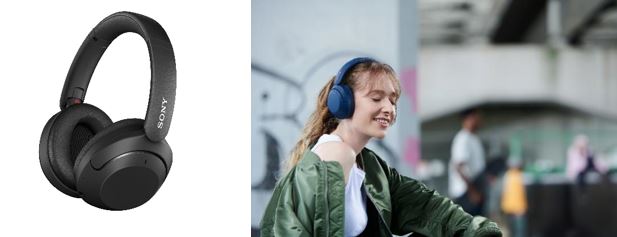 索尼重低音头戴降噪耳机WH-XB910N