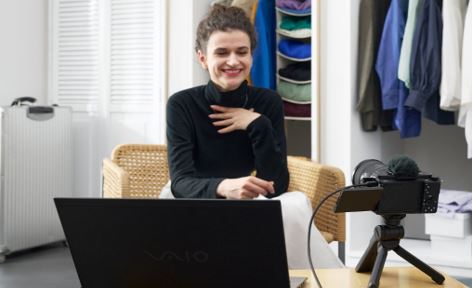 ZV-E1可作为高画质直播摄像头