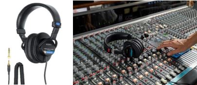 索尼专业封闭式监听耳机MDR-7506，三十余年经久不衰