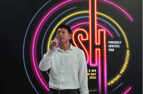 索尼（中国）消费电子与专业系统本部创新解决方案市场部总监茂利宪一致辞