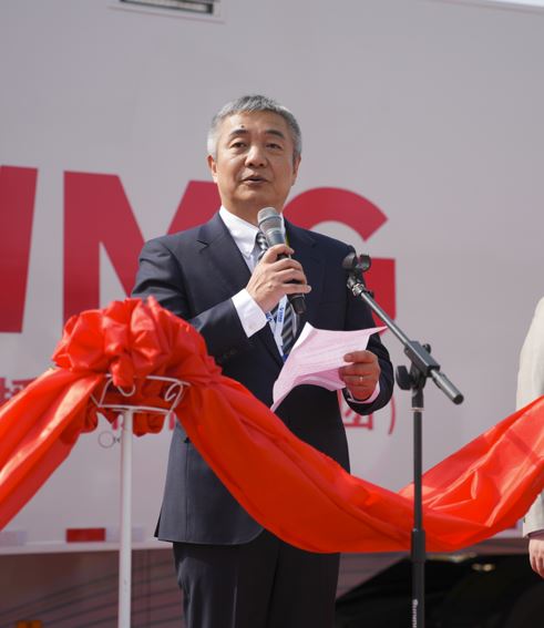 索尼（中国）有限公司消费电子与专业系统本部总裁谢飚致辞