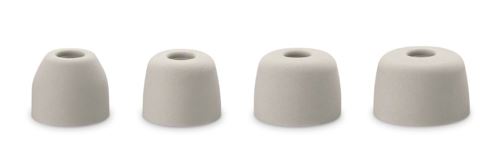 索尼降噪豆5（WF-1000XM5）配套耳塞图（从左到右，尺寸为：SS、S、M、L）