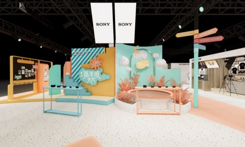 人像拍摄体验区-为青春加油站