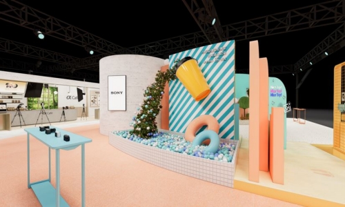 人像拍摄体验区-幻想洋溢泳池