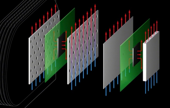 新的定制散热结构(示意图)