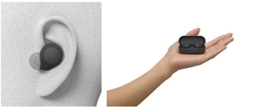 小巧轻便 符合人体工学设计（示意图）